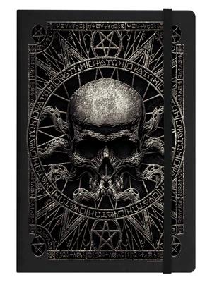 Notebook Pagan Skull