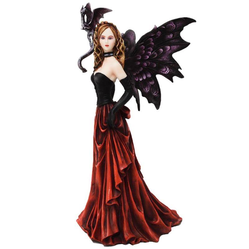 Elfe mit Drache Elfe mit Drache
