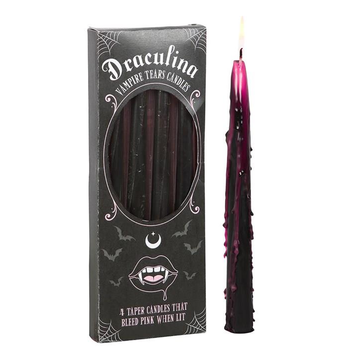 Vampire Tears Candle rosa 4er