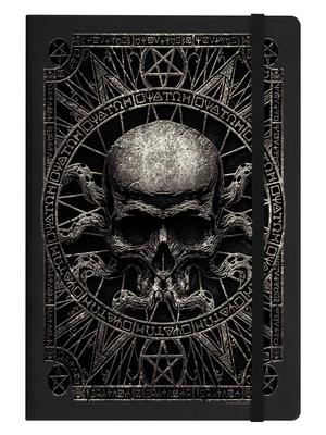 Pagan Skull Notebook