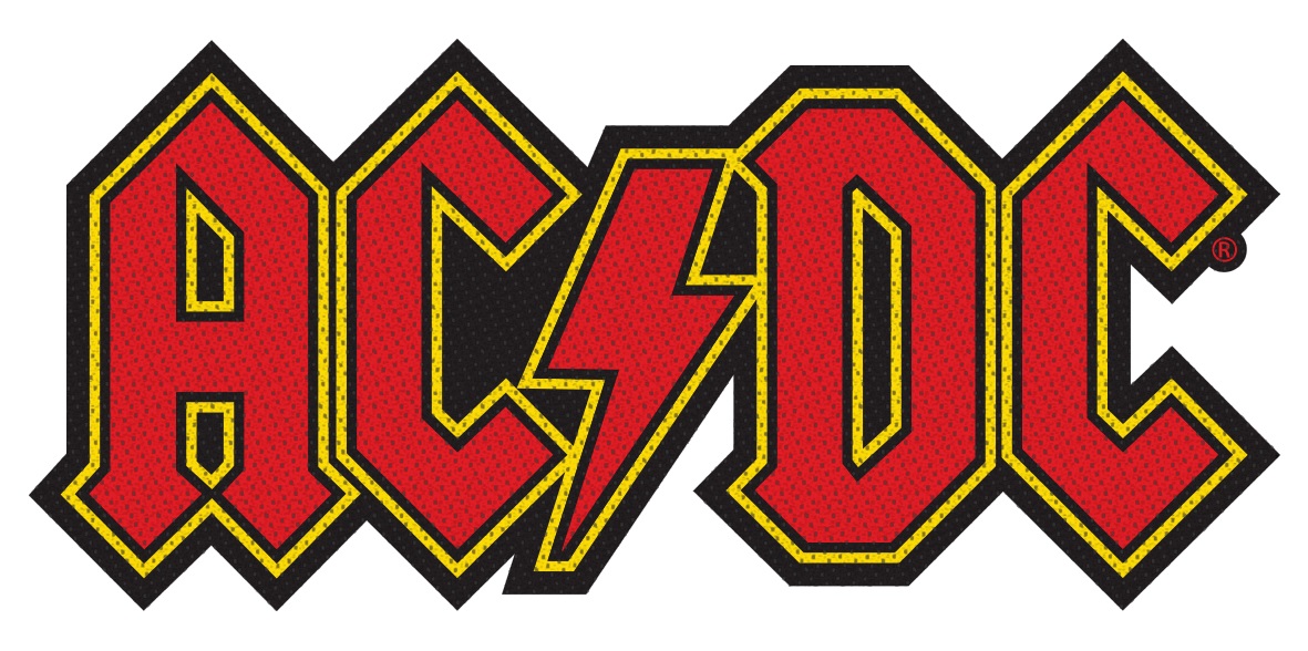 005 AC/DC Red Logo Cutout