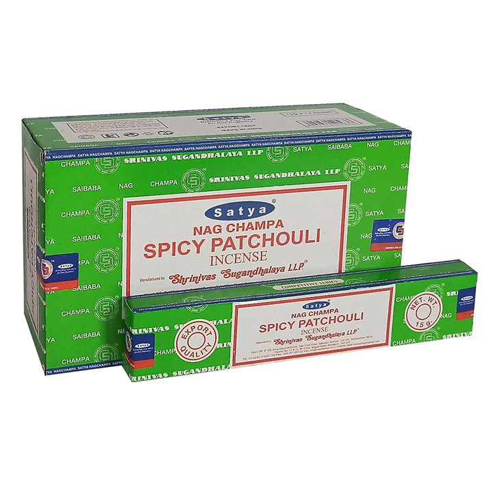 Spicy Patchouli Incense Sticks