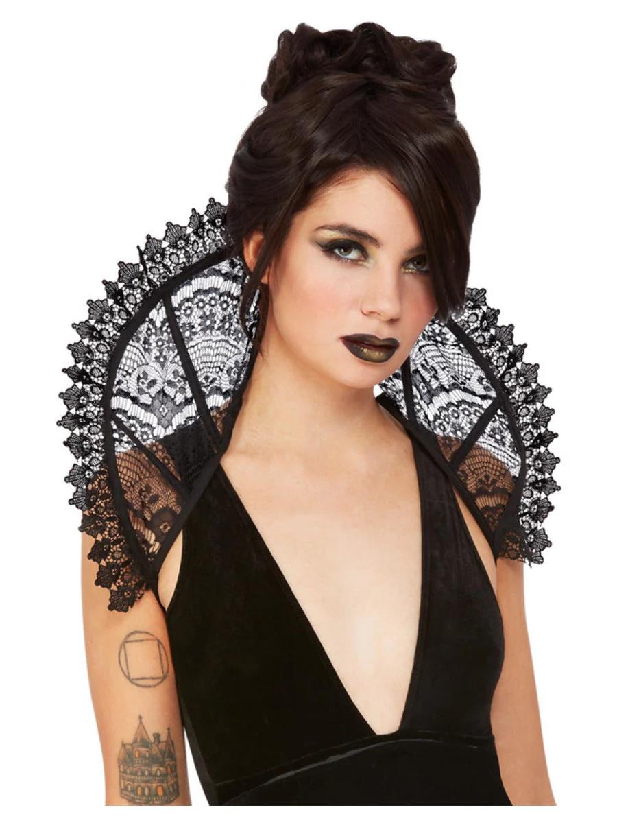 Gothic Lace Stand Up Collar