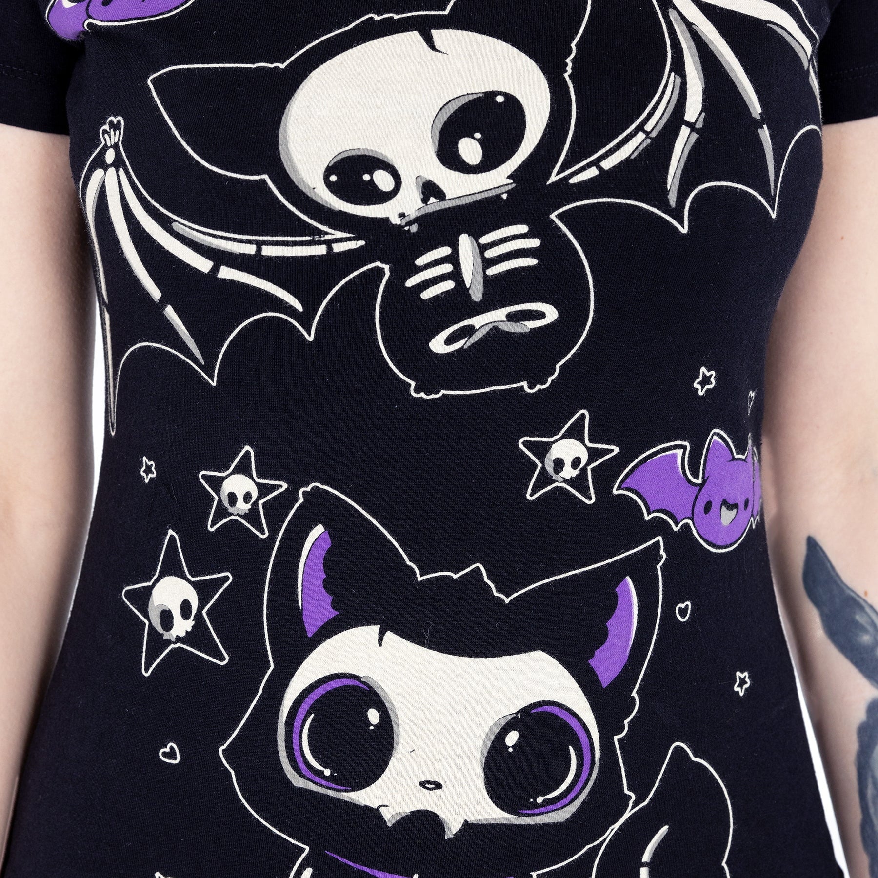 Skelly Cat T Shirt