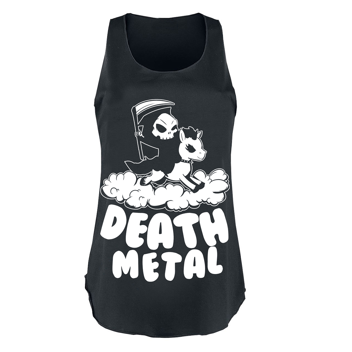 Death Metal Clouds Vest