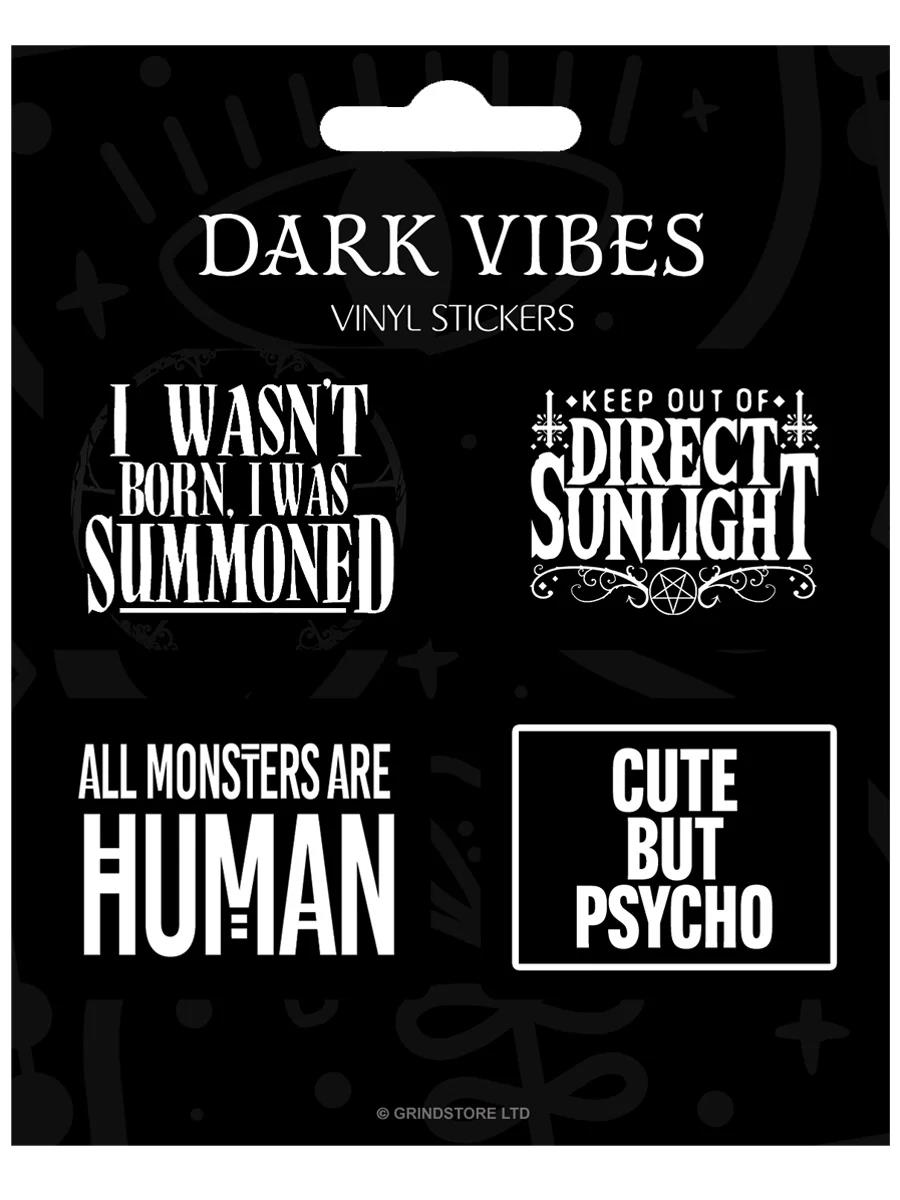 Sticker Set Dark Vibes