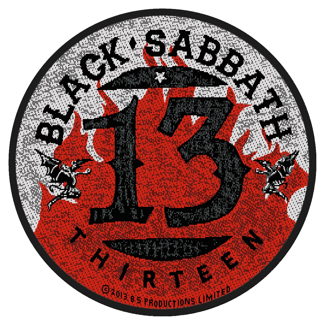 022 Black Sabbath 13 Flames