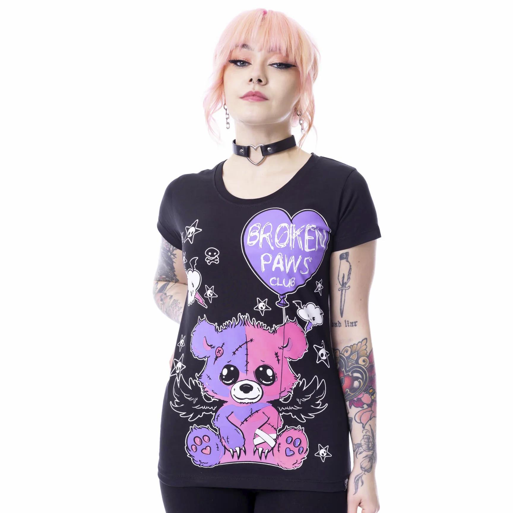 Broken Paws T Shirt