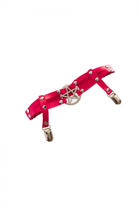 Weaver Leg Garter red AC45516