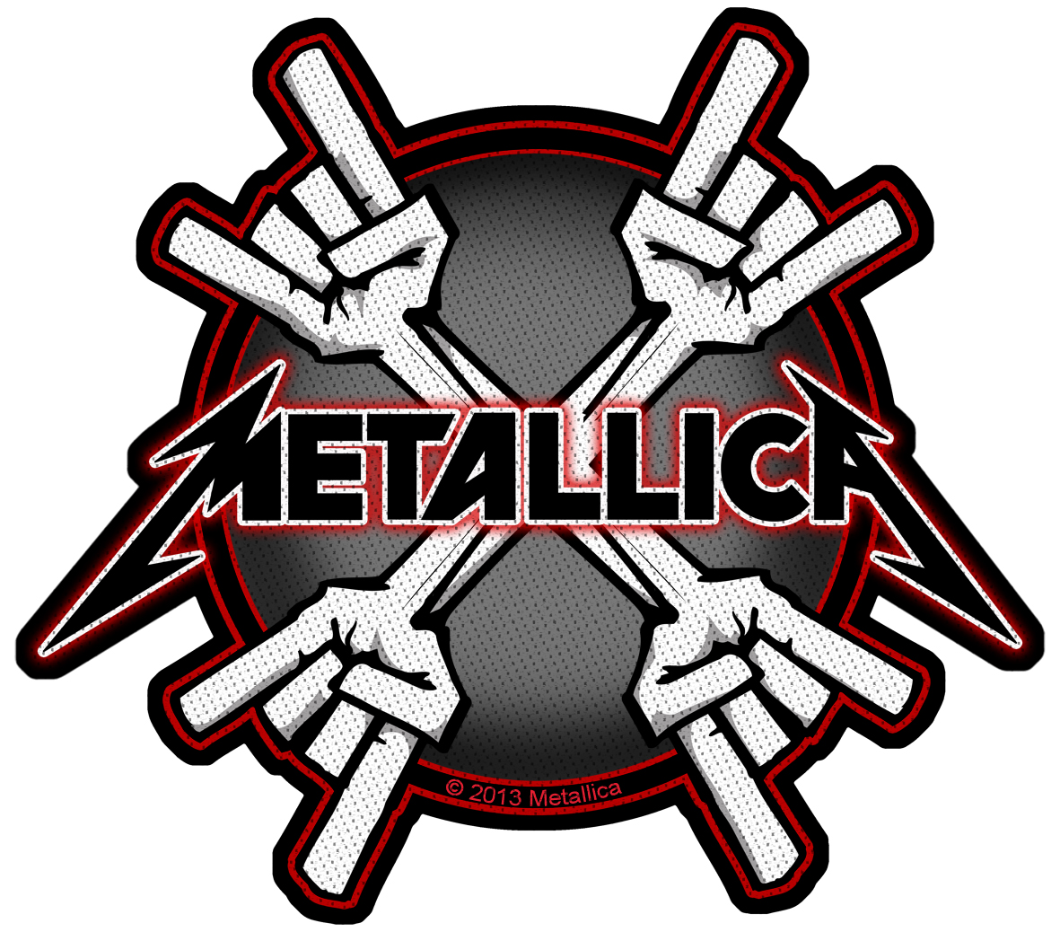 083 Metallica Metal Horns