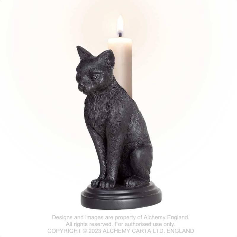 Faust's Familiar Cat Candlehol