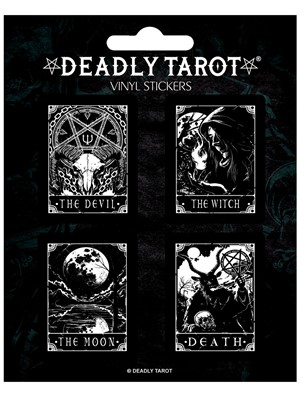 Deadly Tarot Sticker Set