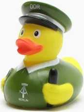 Gummiente Peter Polizist