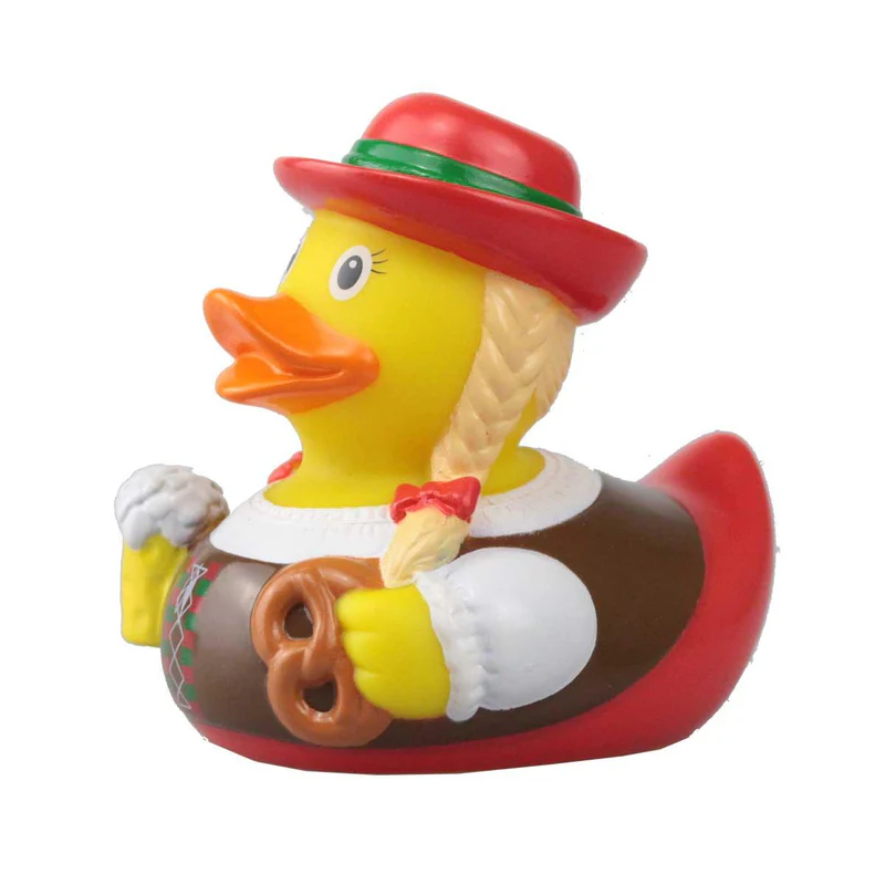 Gummiente Trachtenfrau