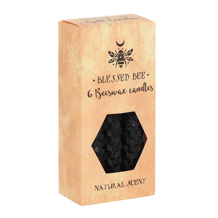 Beeswax Spell Candles black