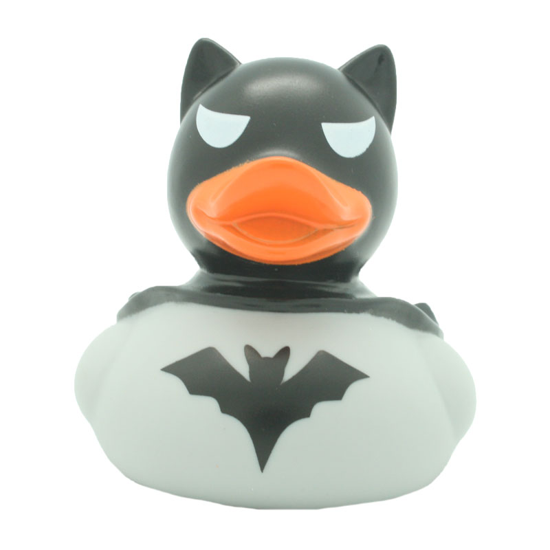 Gummiente Dark Duck grau Gummiente Dark Duck grau