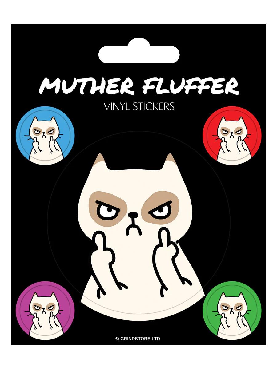 Sticker Set Muther Fluffer