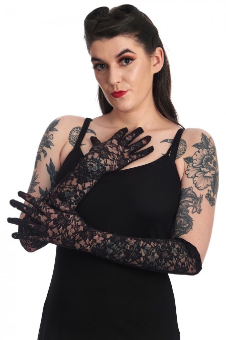 Sybil Lace Long Gloves
