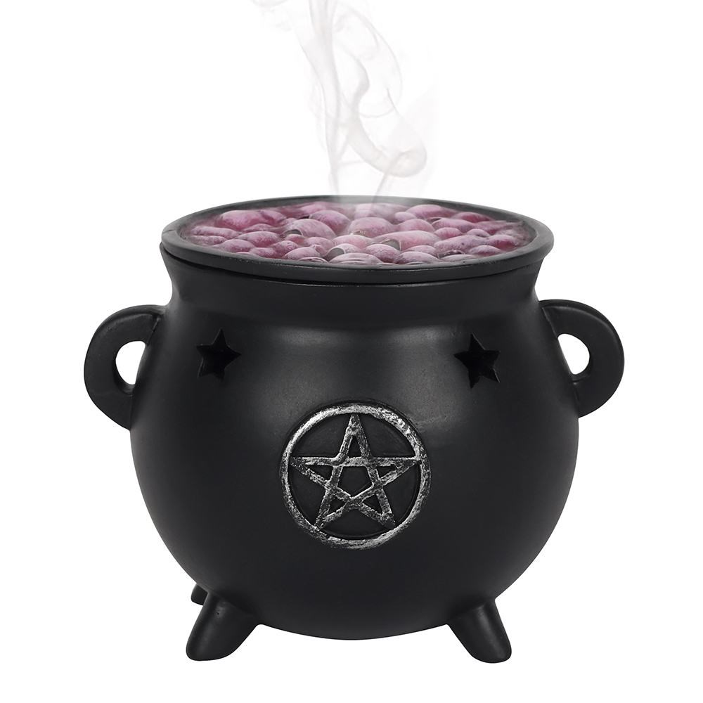 Pentagram Cauldron Incense Hol