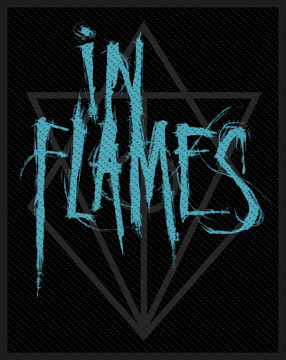 048 In Flames Scratched Logo