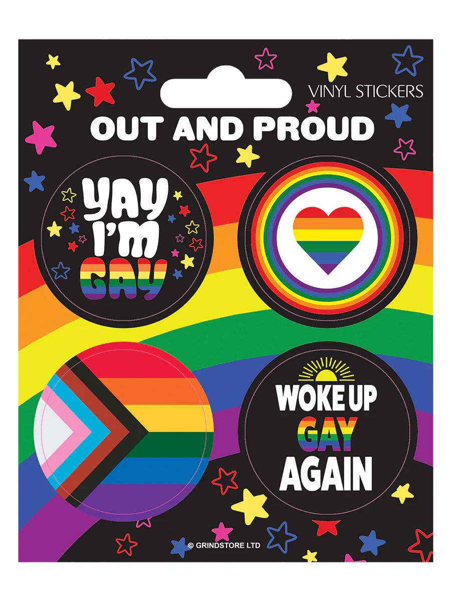 Sticker Set Out & Proud