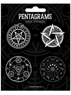Pentagrams Sticker Set