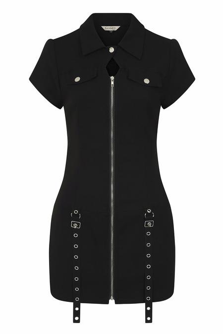 Tartan Night Zip Dress DR16447