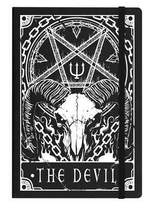 Notebook Deadly Tarot Devil Notebook Deadly Tarot Devil