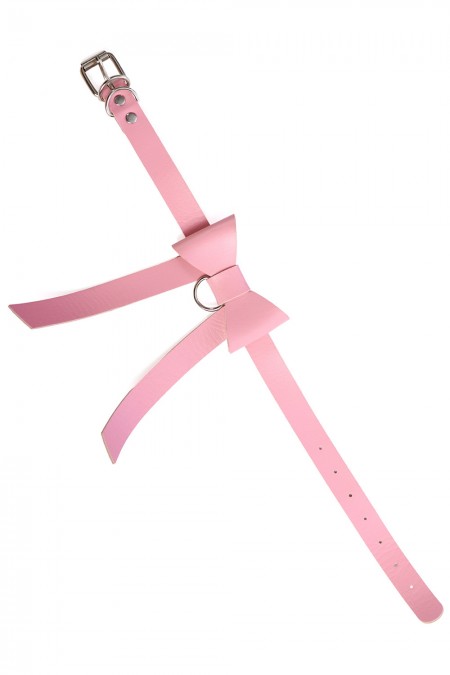 Seeichi Bow Choker pinkAC45603